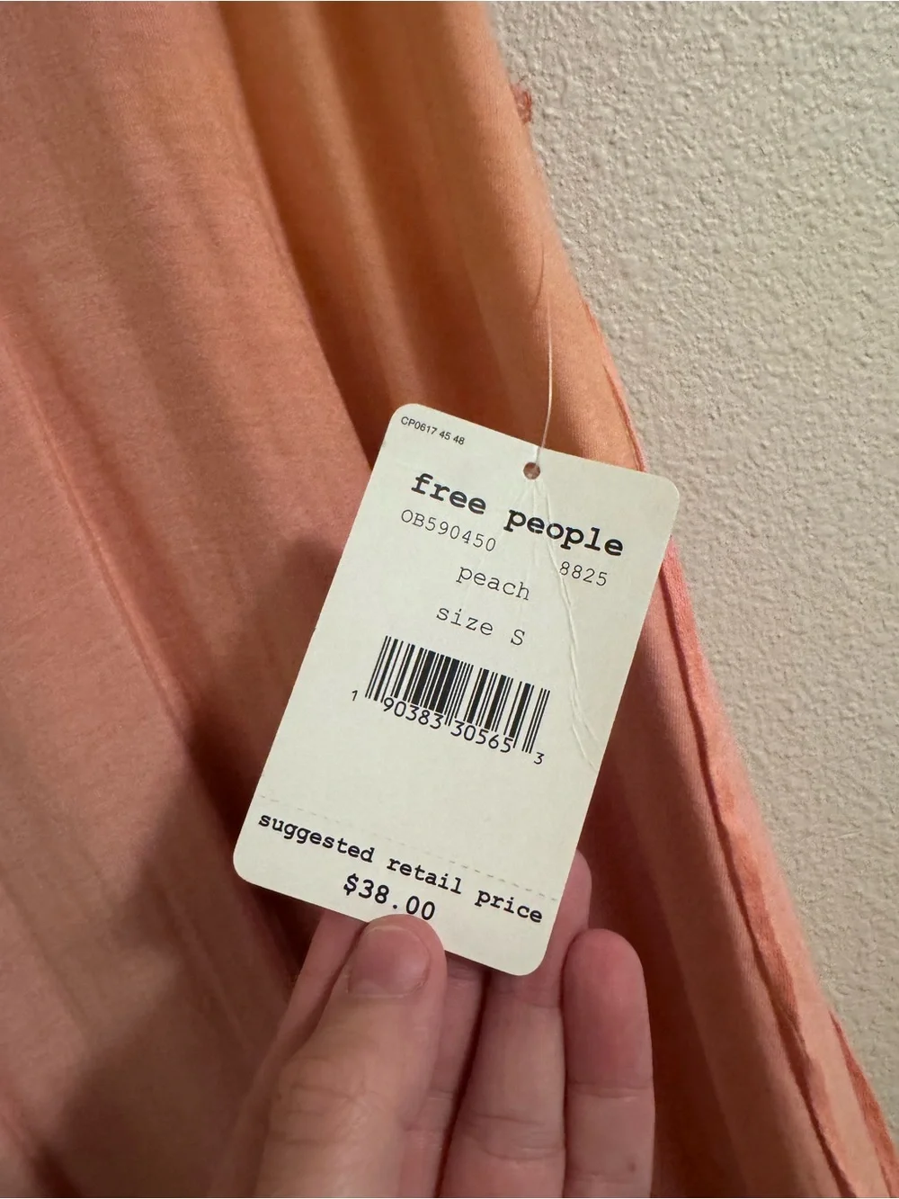 NWT Free People Dusty Rose Racerback Tank